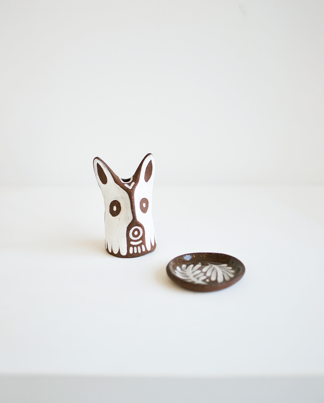 Perro y Arena Incensario - Fauna Noche Búho