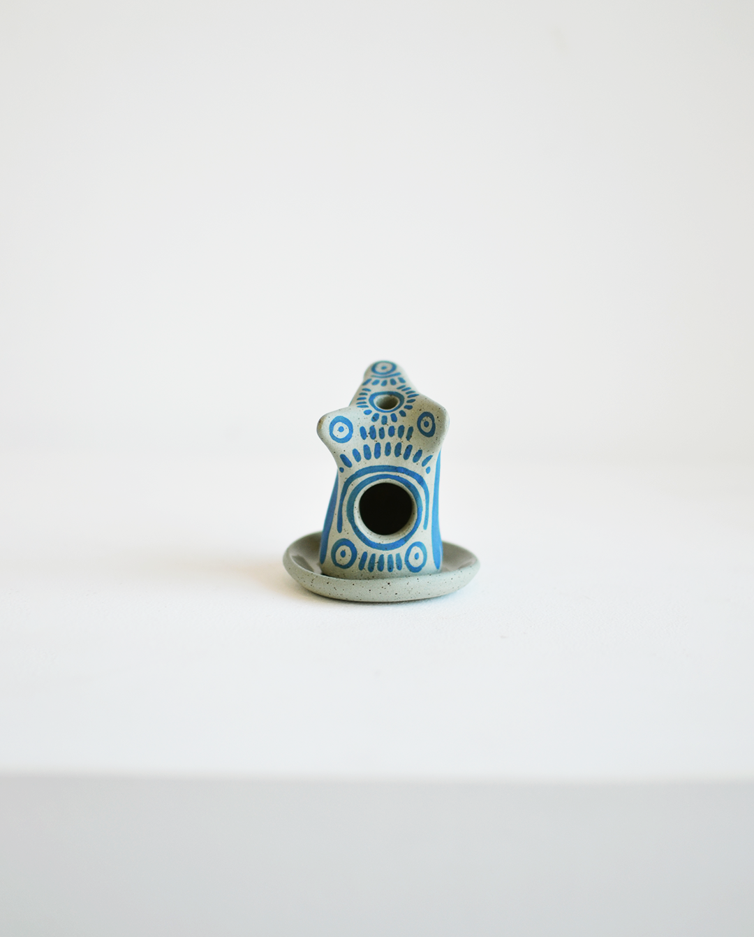 Perro y Arena Incensario - Fauna Azul Jaguar