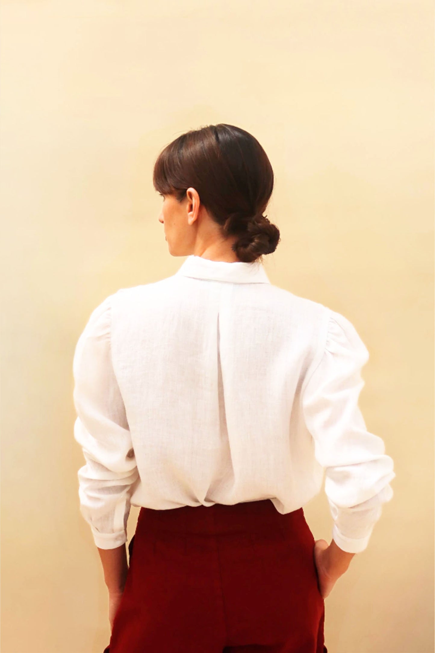 YAKAMPOT BLUSA GIRASOL BLANCO