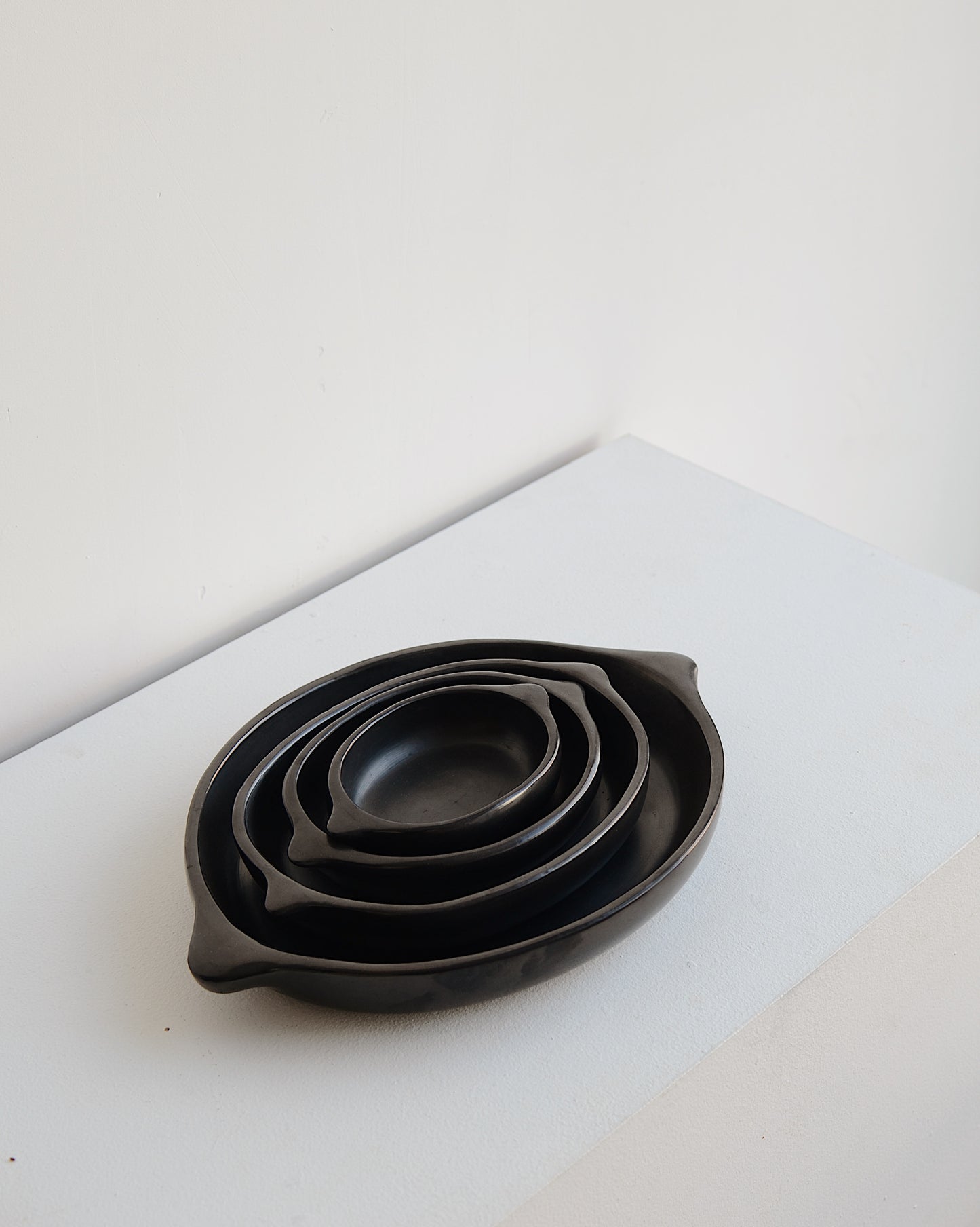 Elemental Set Platones Barro Negro (4 Piezas)