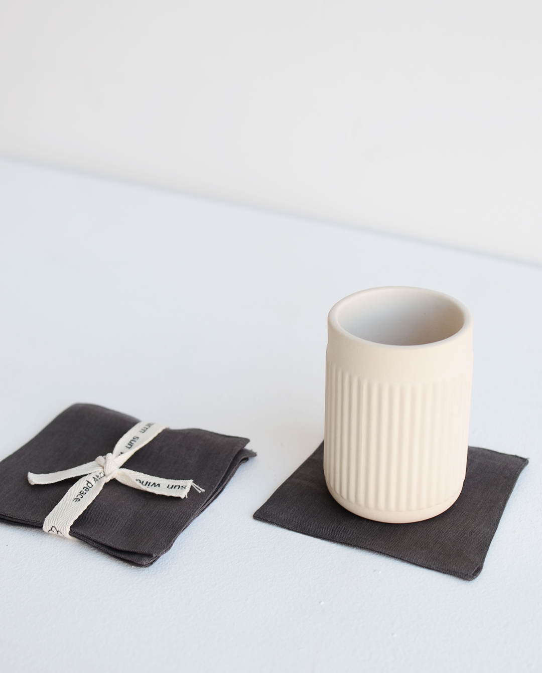 Cardo Santo Portavasos Lino