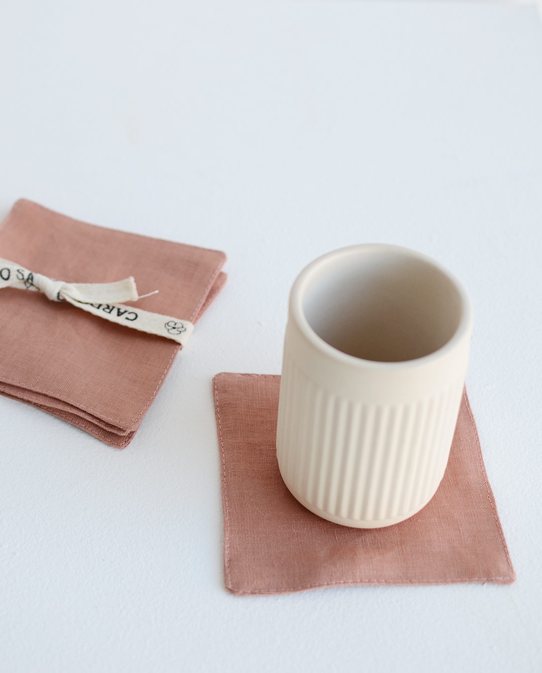 Cardo Santo Portavasos Lino