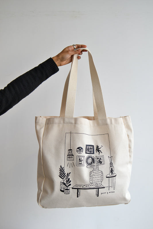 Perro y Arena Tote Bag Coyote