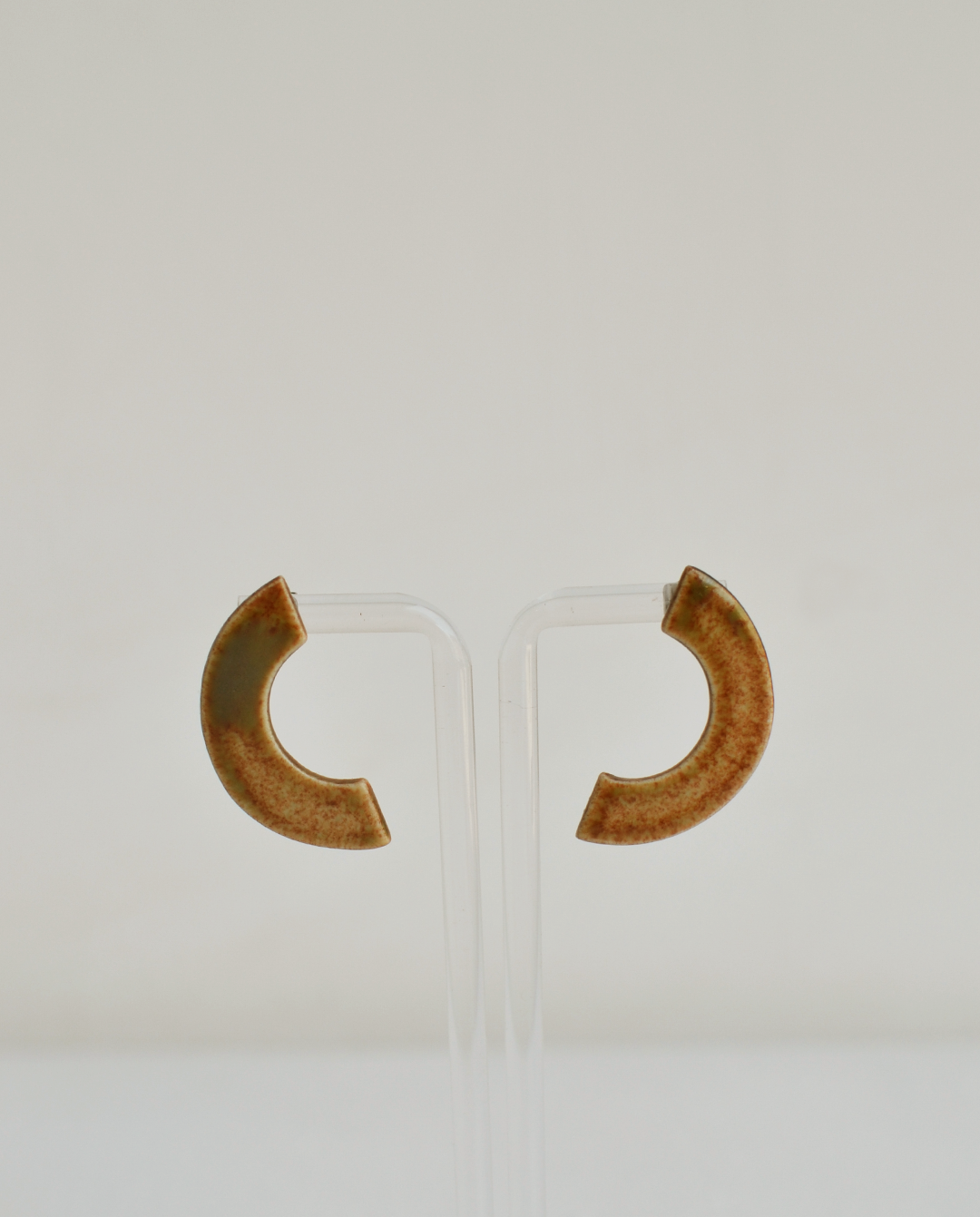 Wear Ceramics Inverted Hoops Earrings