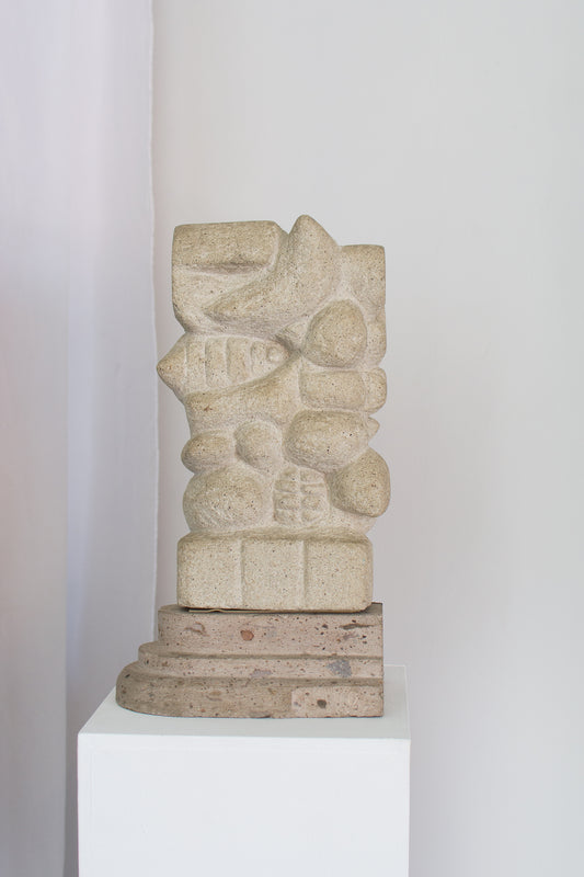 Teodoro Huerta - Escultura "Maíz y Luna"