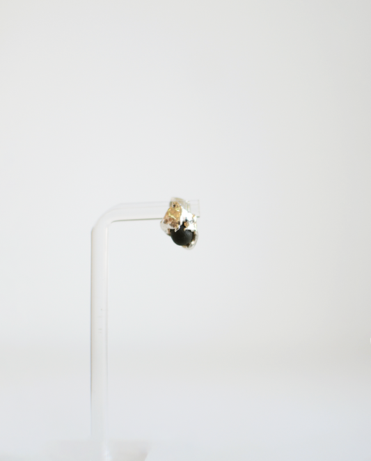 Mino Mino Aretes Anémona Negra