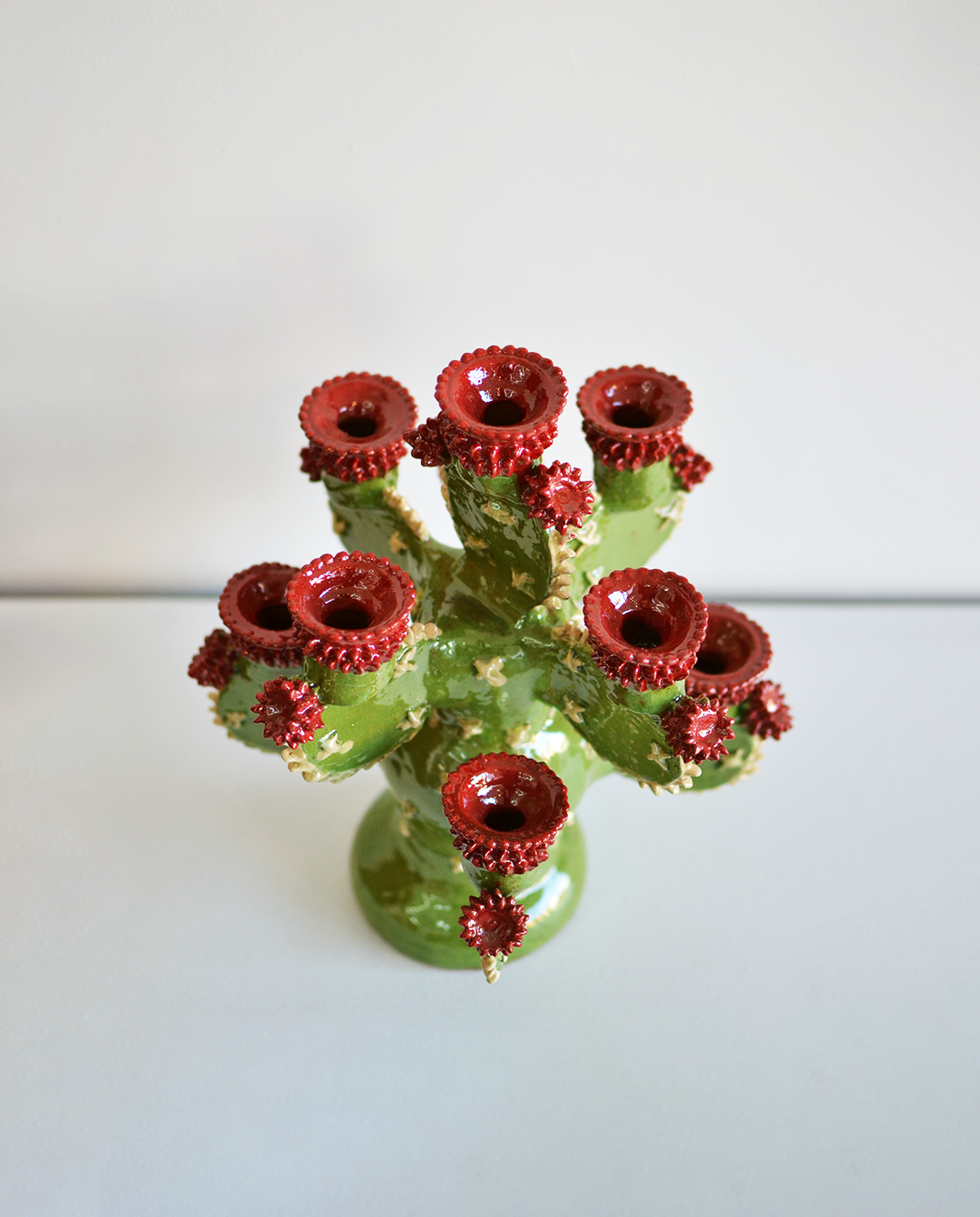 Mano de Tierra - Candelabro "El Nopal"