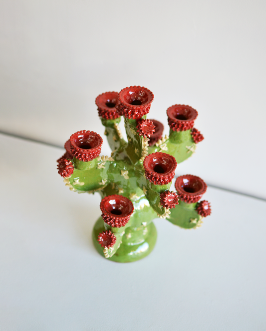 Mano de Tierra - Candelabro "El Nopal"