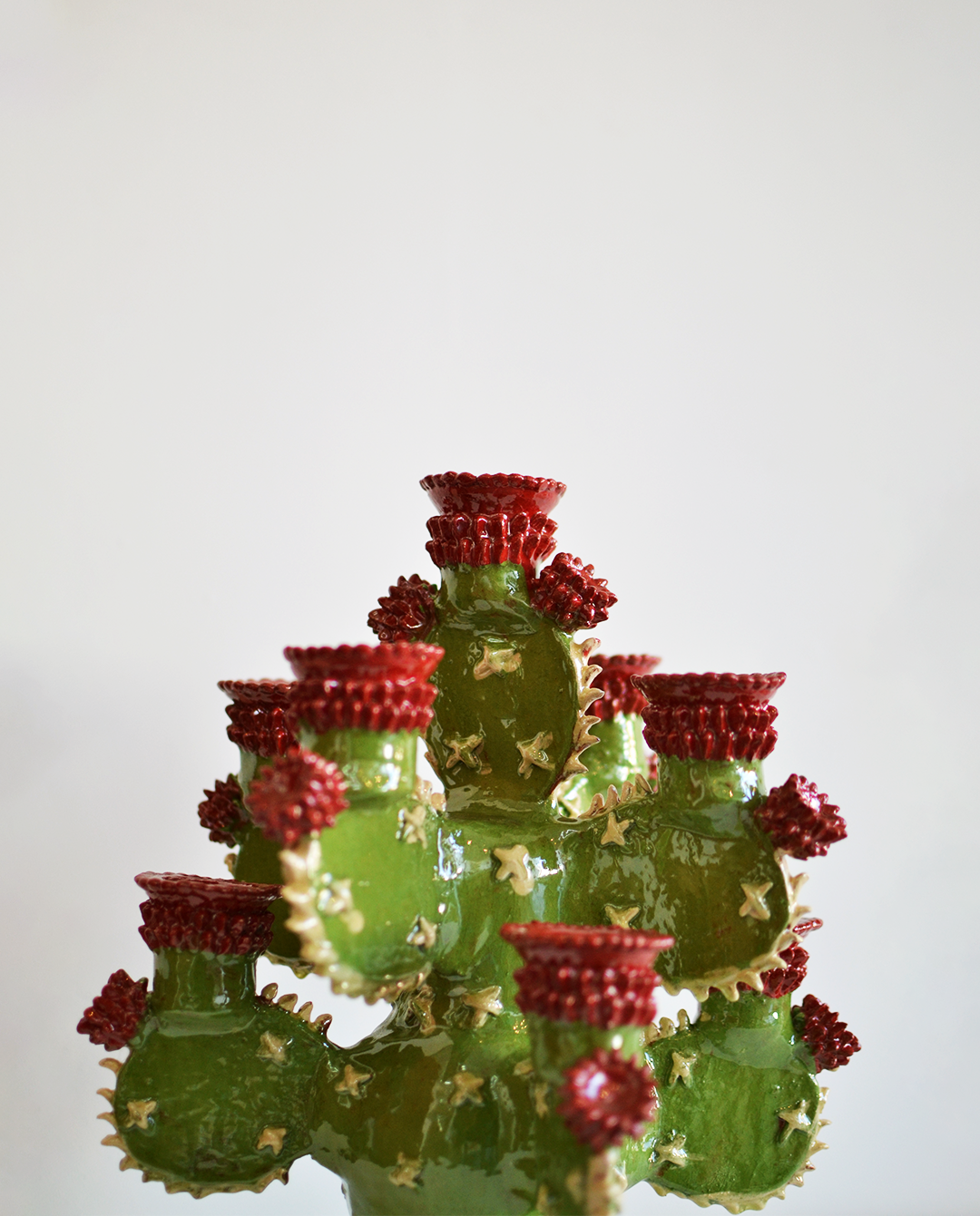 Mano de Tierra - Candelabro "El Nopal"