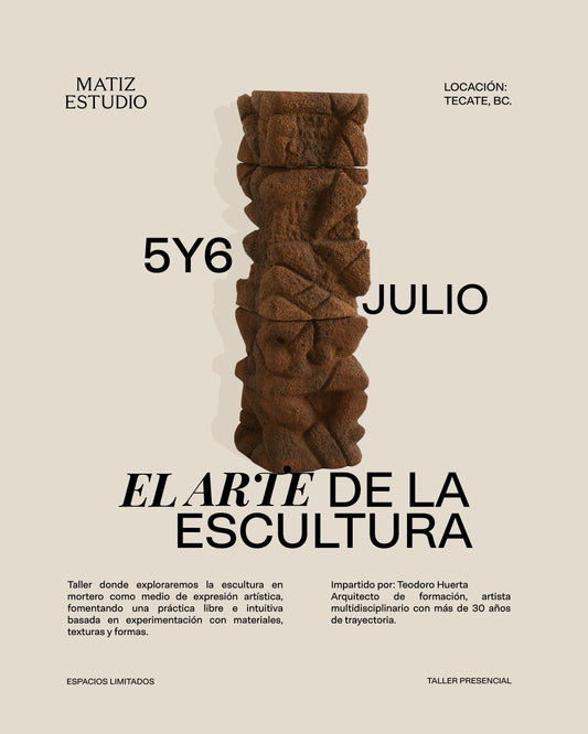 Taller - El arte de la escultura