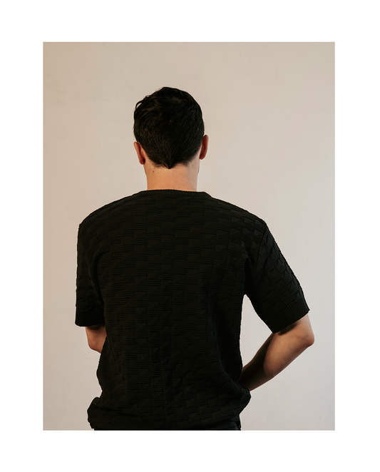 Fábrica de punto Playera Cuadros Desaforados