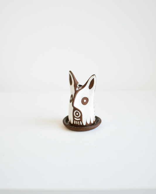 Perro y Arena Incensario - Fauna Noche Búho