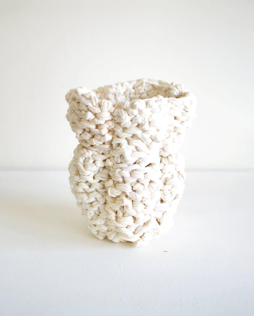 M.G.L.O. Siza Vase Tejido Blanco