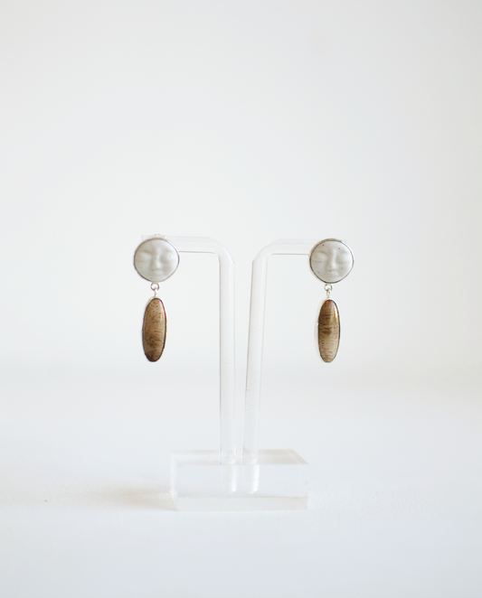 Mino Mino Aretes Nocturna Granate