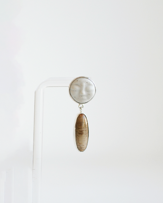 Mino Mino Aretes Nocturna Granate