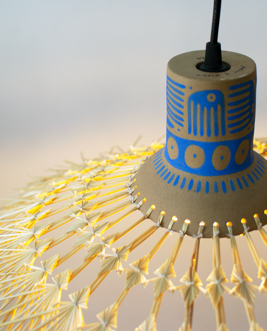 Perro y Arena - Lámpara