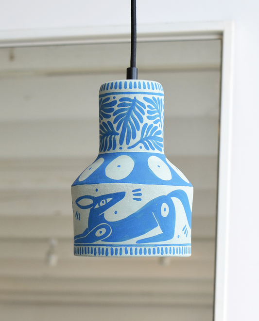 Perro y Arena - Lámpara