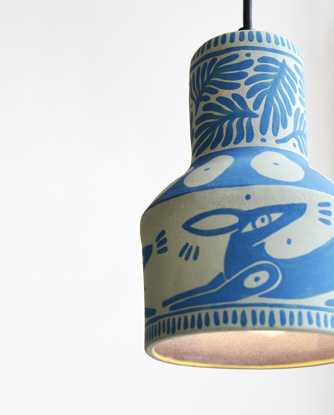 Perro y Arena - Lámpara