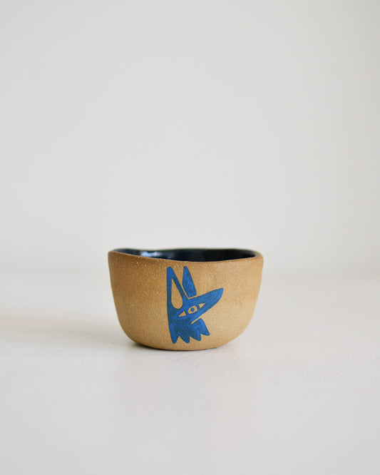 Perro y Arena Vaso/taza Coyote Azul