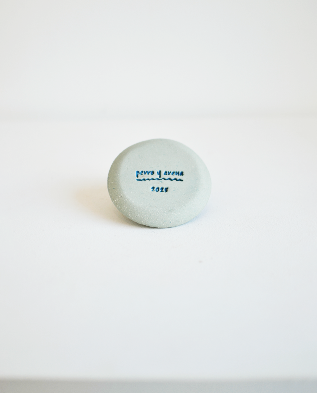 Perro y Arena Plato - Coyote Azul