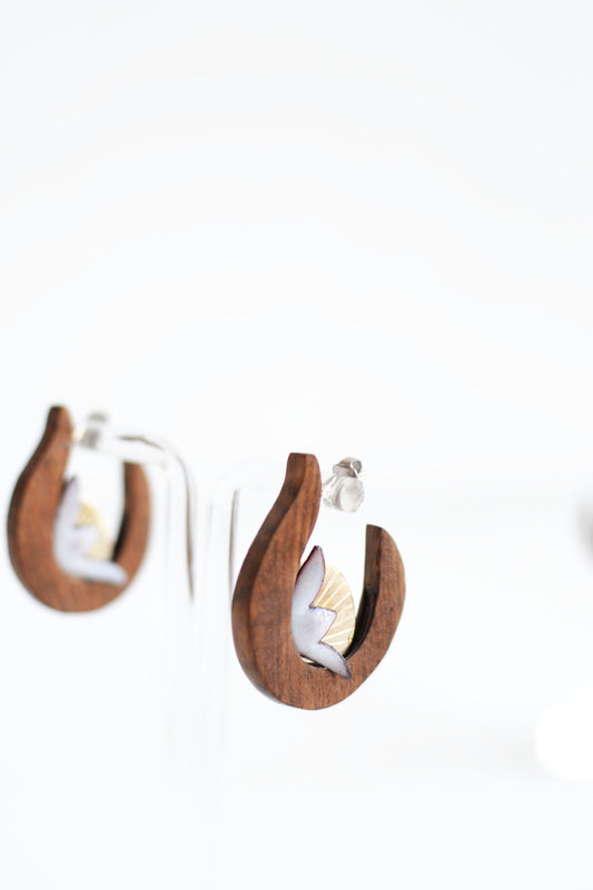 Spica Aretes Moon Swing