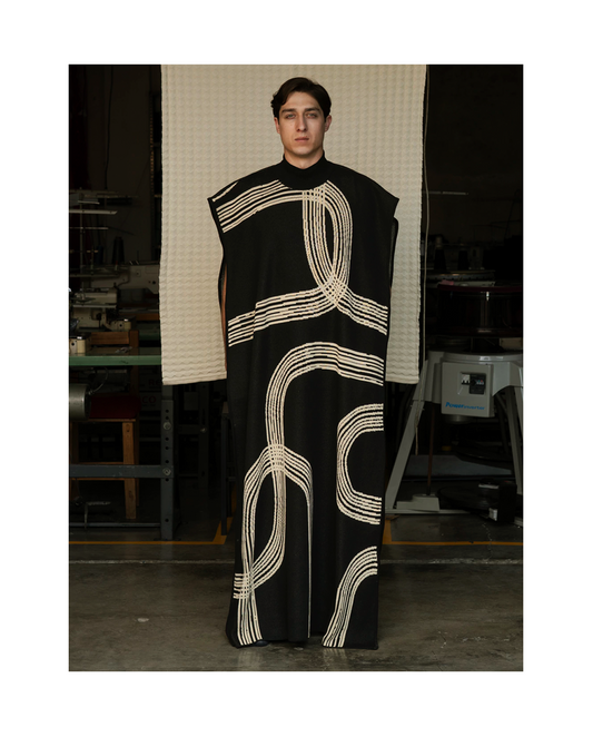 Fábrica de punto Túnica Jacquard