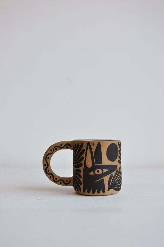 Perro y Arena Taza 6oz.