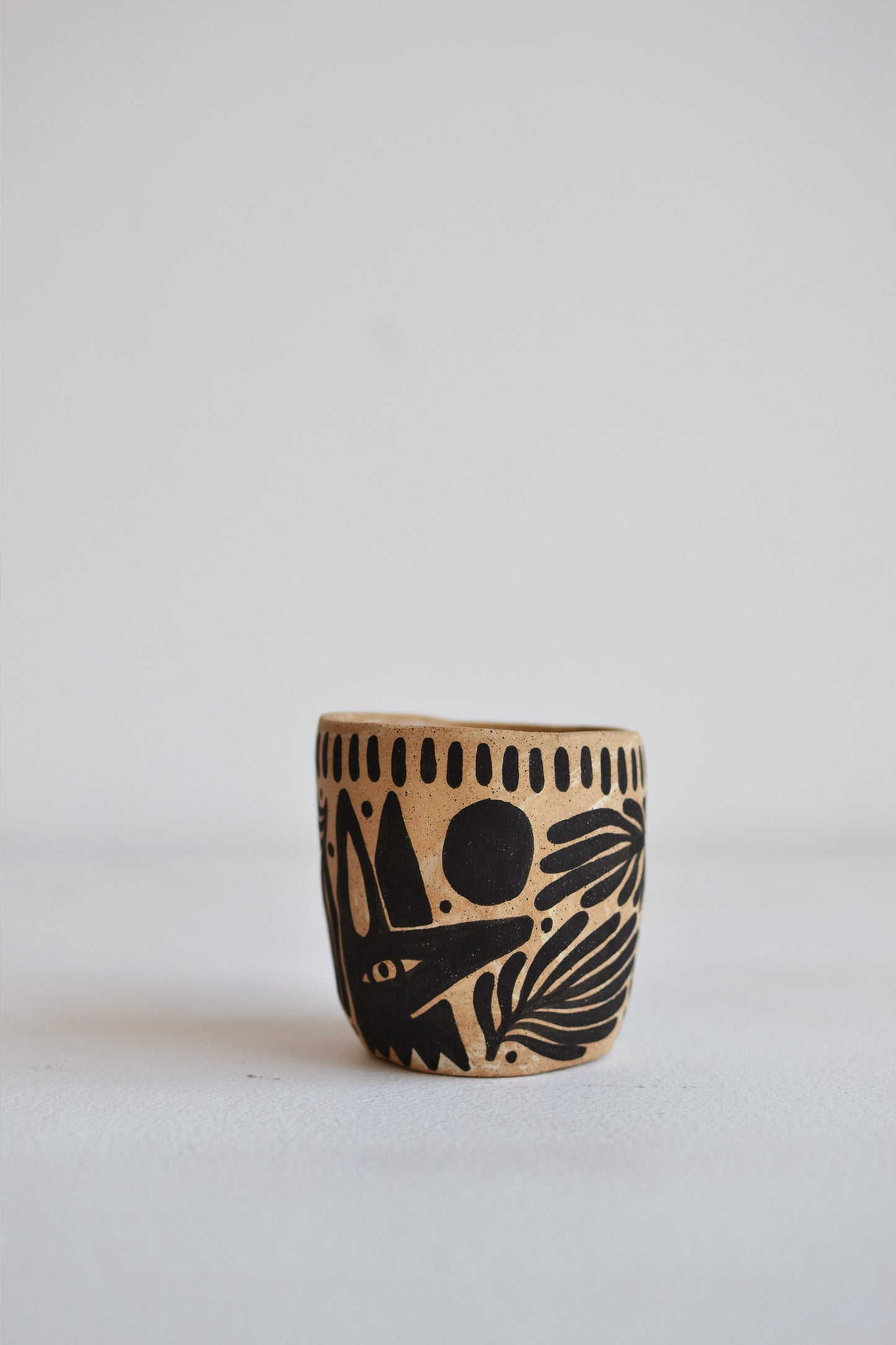Perro y Arena Vaso 6oz.