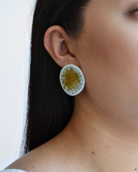 Wear Ceramics Cristal Moons Earrings