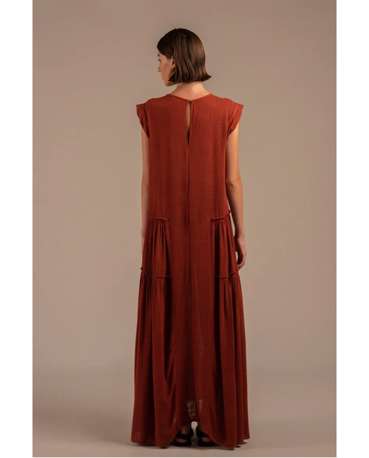 Yakampot Maxi Vestido