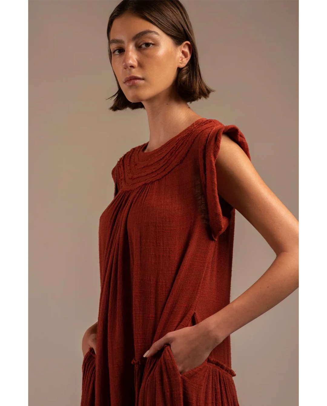 Yakampot Maxi Vestido
