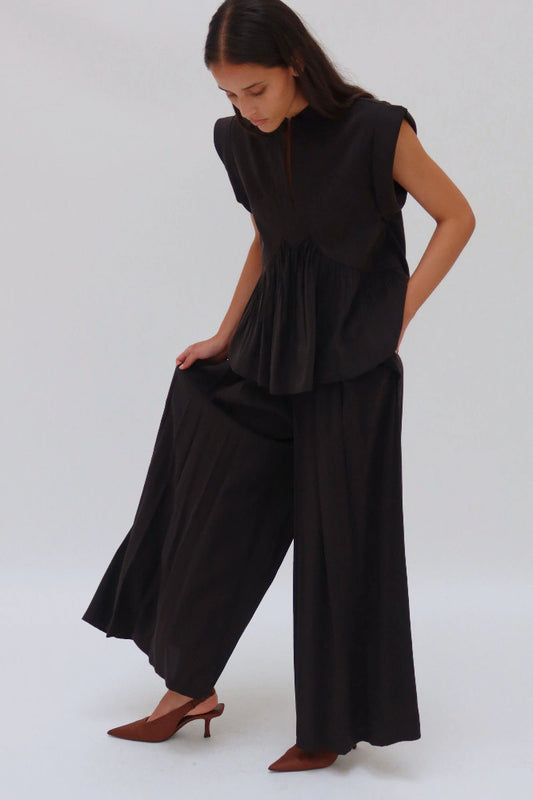 YAKAMPOT PANTALÓN INCIENSO NEGRO MATE II