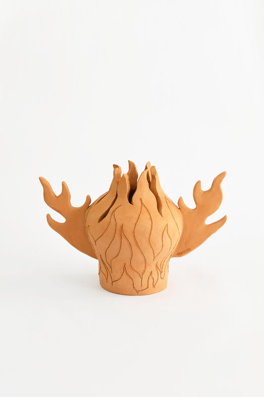 Cerámica Pérez - Jarrón Flamas