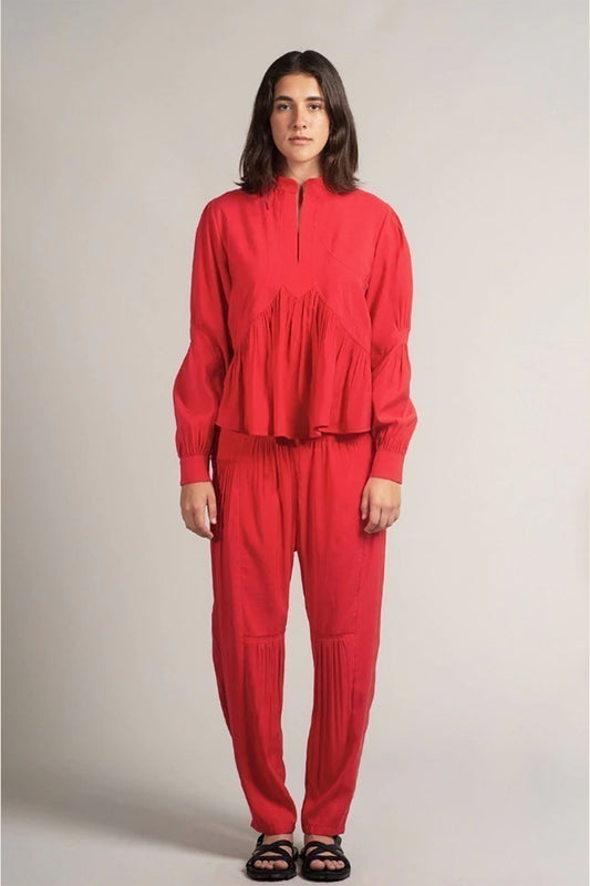 YAKAMPOT PANTALON FRANCISCA ROJO II