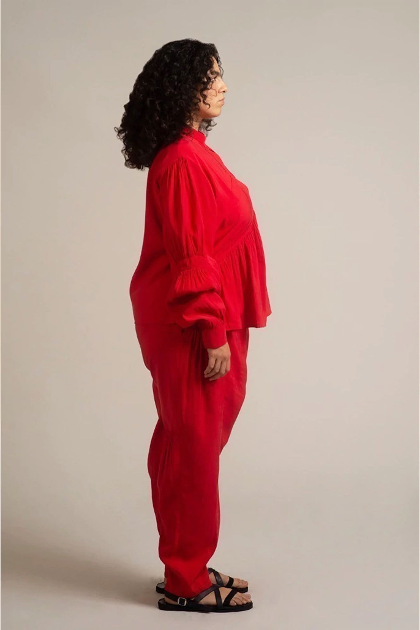 YAKAMPOT PANTALON FRANCISCA ROJO II